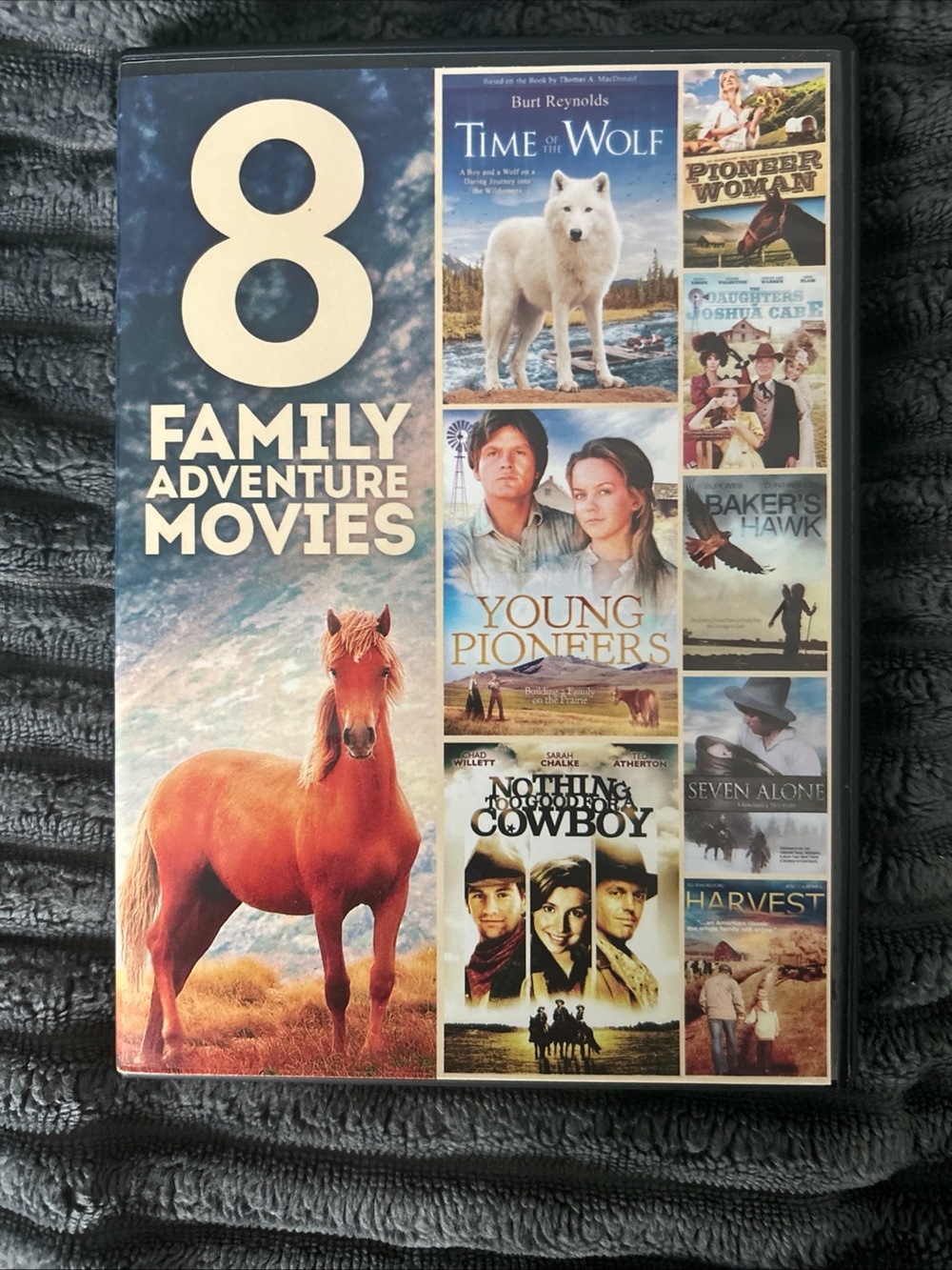8 Movie DVD Collection: Family Adventure Movies